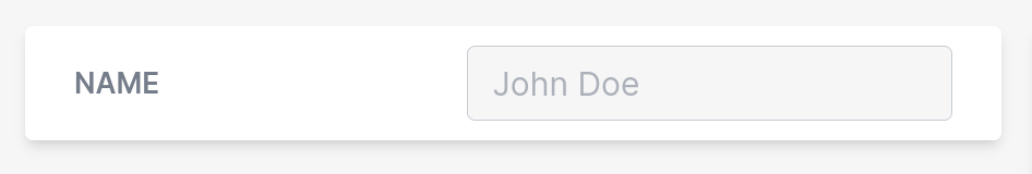 Placeholder option