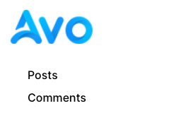 Avo menu editor