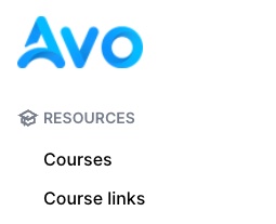 Avo menu editor